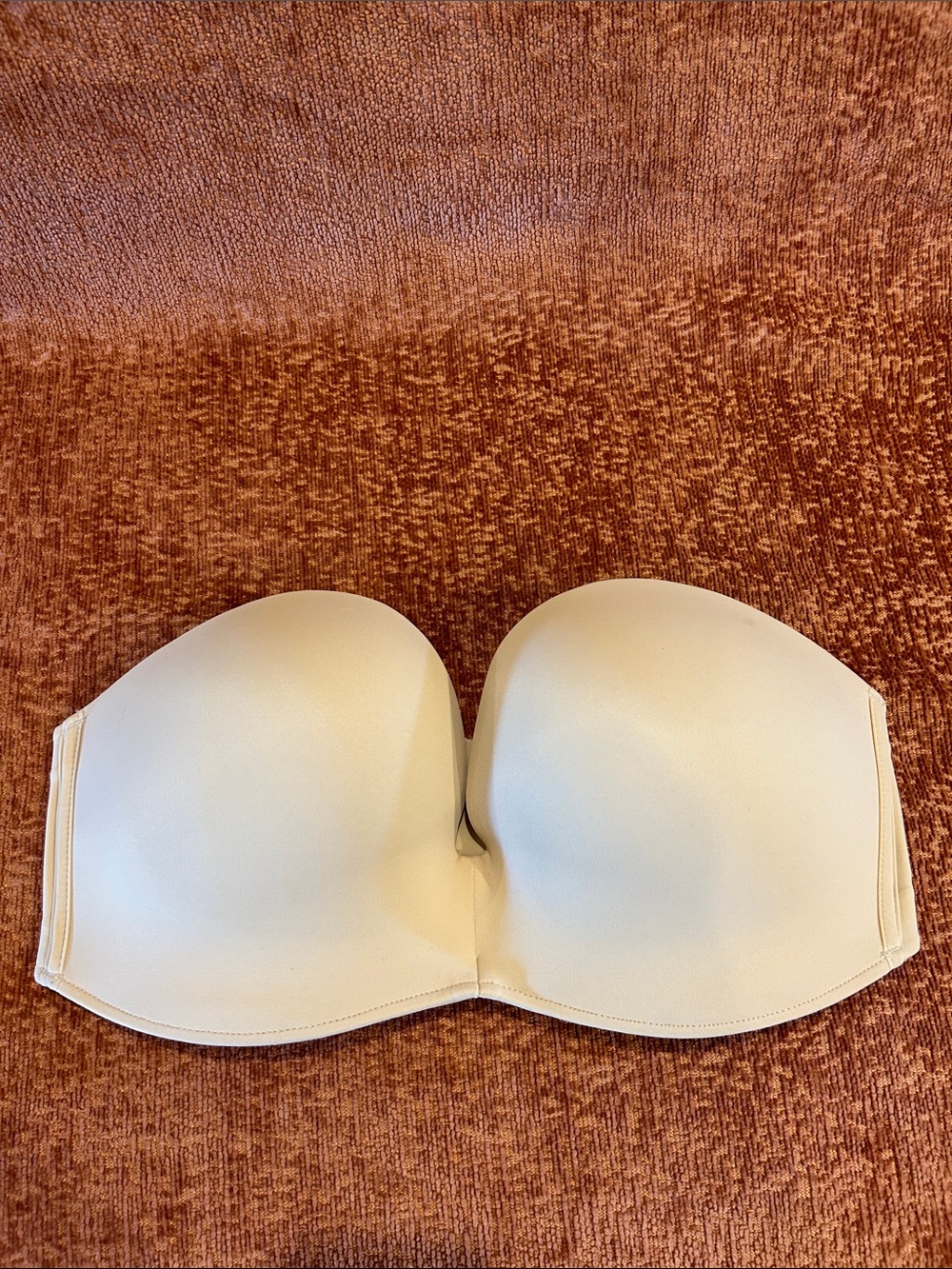 Strapless Nude Push-Up Bra -Size 38DD